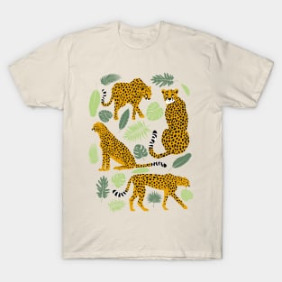 Trendy Boho Cheetah / Leopard Jungle Vibes T-Shirt